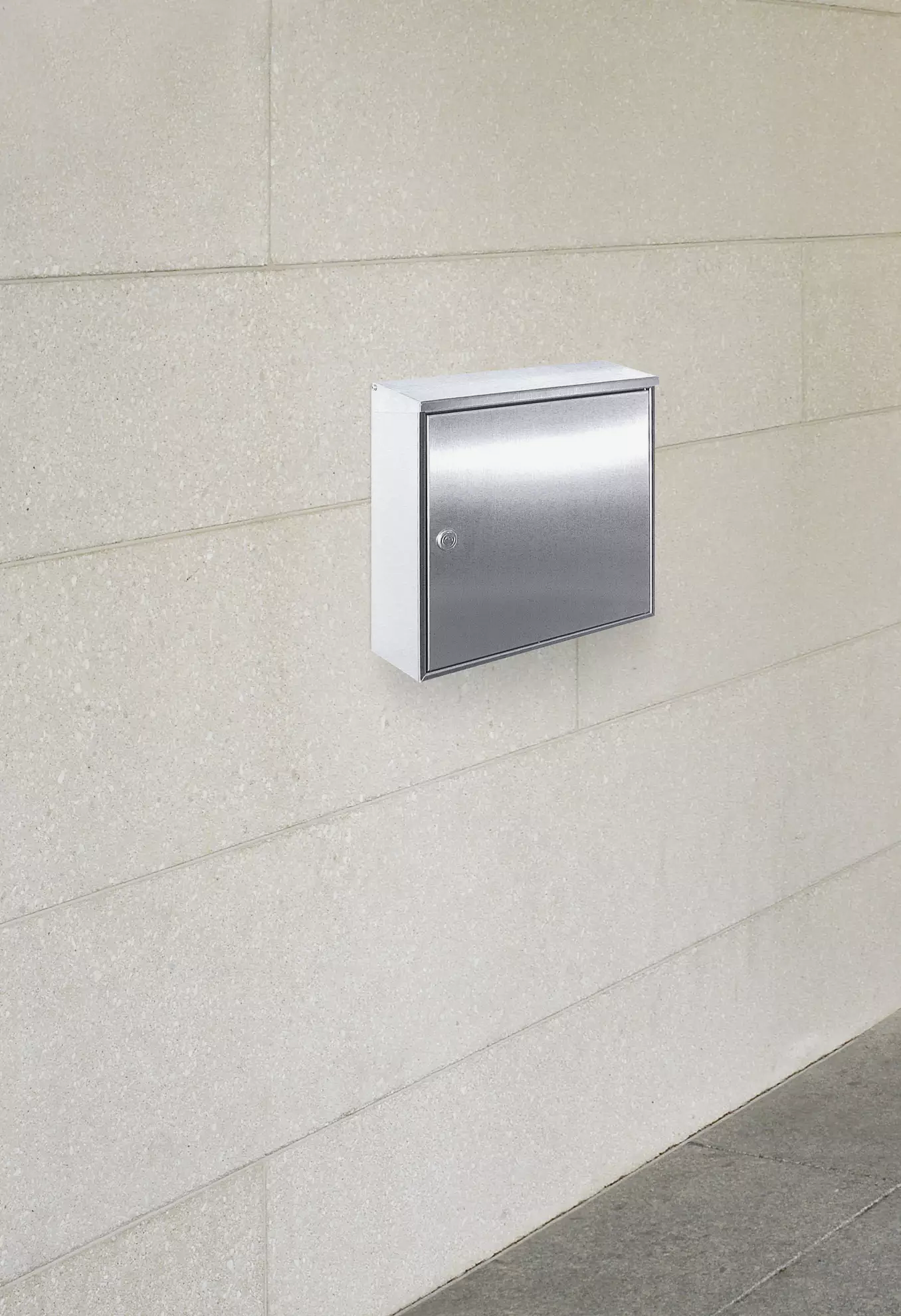 Vorschau: Edelstahl-Briefkasten Vorschau: Edelstahl-Briefkasten SEDAN